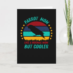 Parrot Mamma - Coola Bird Mor Gift Kort