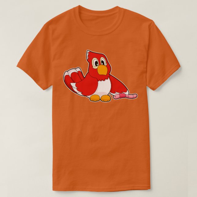 Parrot Mask T Shirt (Design framsida)