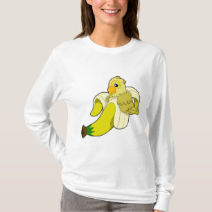 Parrot med Banana T Shirt