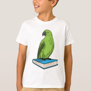 Parrot med Bok T Shirt