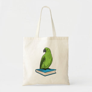 Parrot med Bok Tygkasse