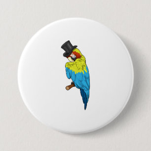 Parrot med Cylinder Knapp