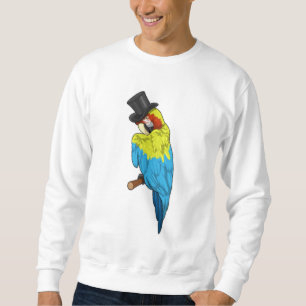 Parrot med Cylinder Lång Ärmad Tröja