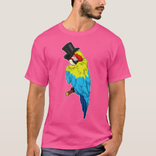 Parrot med Cylinder T Shirt