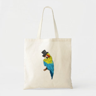 Parrot med Cylinder Tygkasse