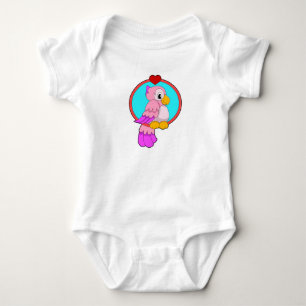 Parrot med Heart T Shirt