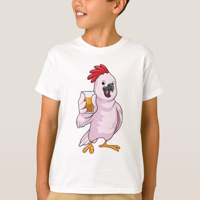 Parrot med Juice T Shirt (Framsida)