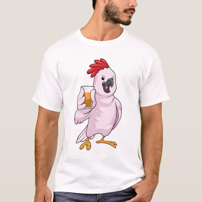 Parrot med Juice T Shirt (Framsida)