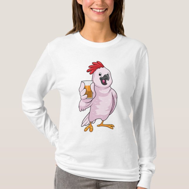 Parrot med Juice T Shirt (Framsida)