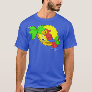 Parrot med kokonut t shirt