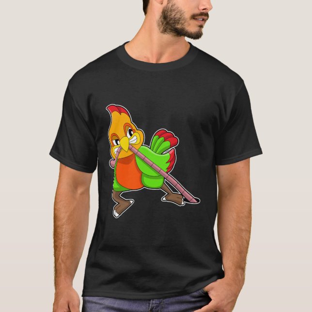 Parrot med Mask T Shirt (Framsida)