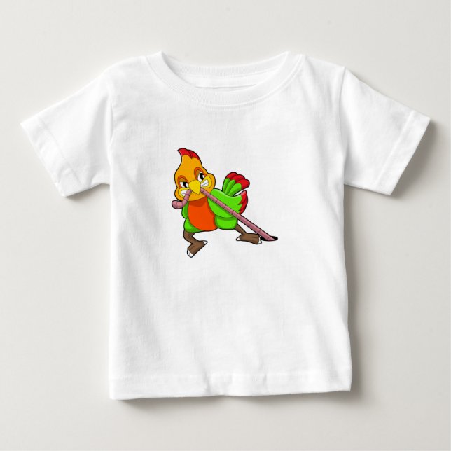Parrot med Mask T Shirt (Framsida)