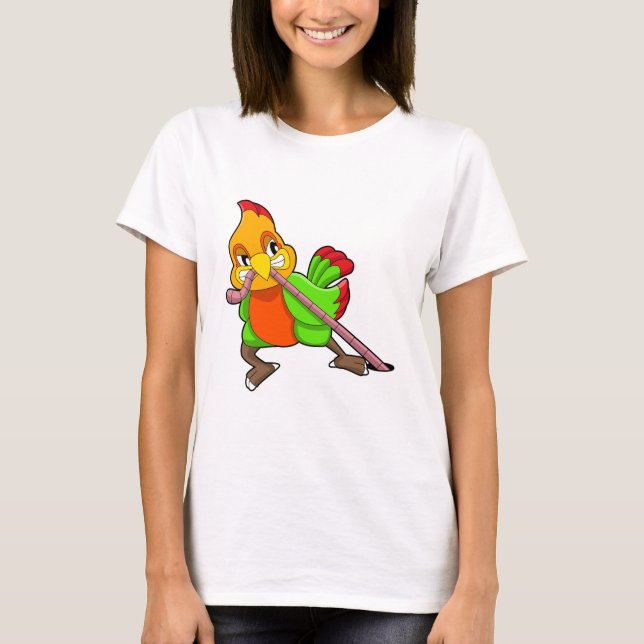 Parrot med Mask T Shirt (Framsida)