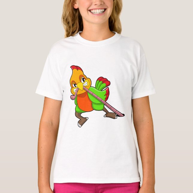 Parrot med Mask T Shirt (Framsida)