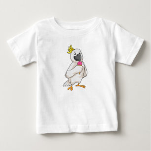 Parrot med Waffle glass T Shirt