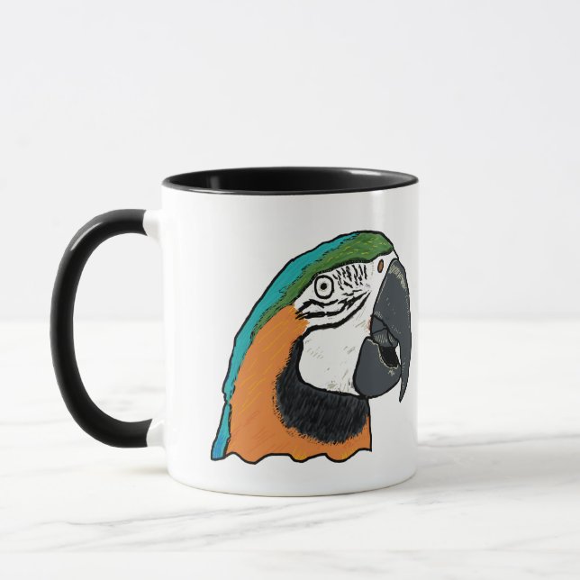 Parrot Mugg (Vänster)