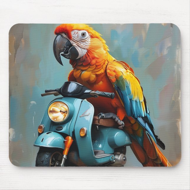 Parrot-musknapp Musmatta (Framsidan)