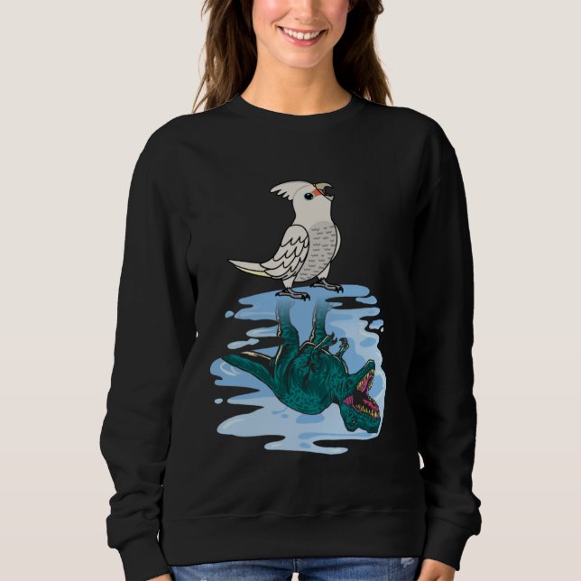 Parrot och Rex Reflection I Goffins Cockatoo T Shirt (Framsida)