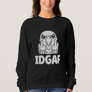 Parrot Ornitholog - Exotic Bird Idgaf T Shirt