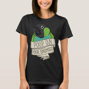 Parrot på dina fiender i Nanday Conure T Shirt