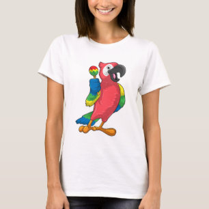 Parrot på Music med Maracas T Shirt