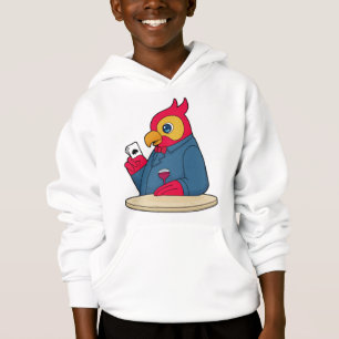 Parrot på Poker med Poker-kort T Shirt