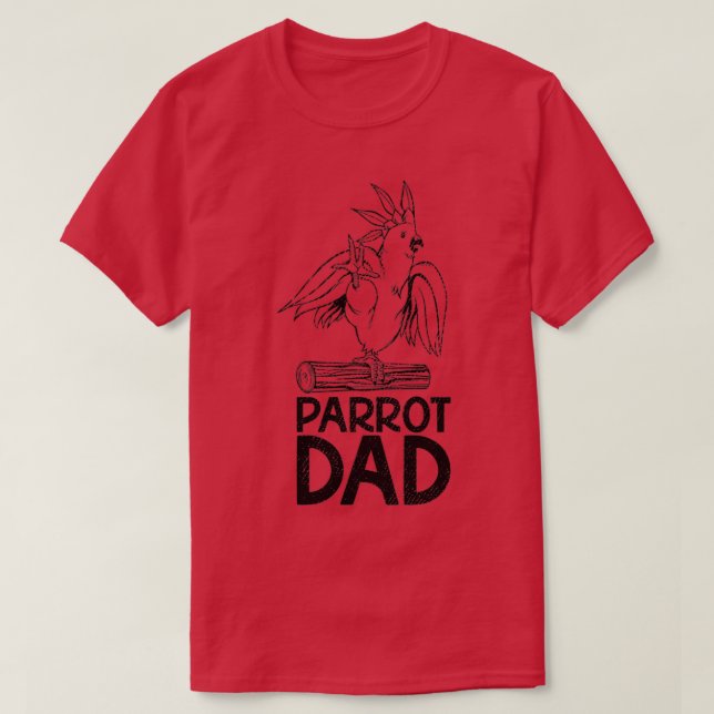 Parrot Pappa 7 T Shirt (Design framsida)