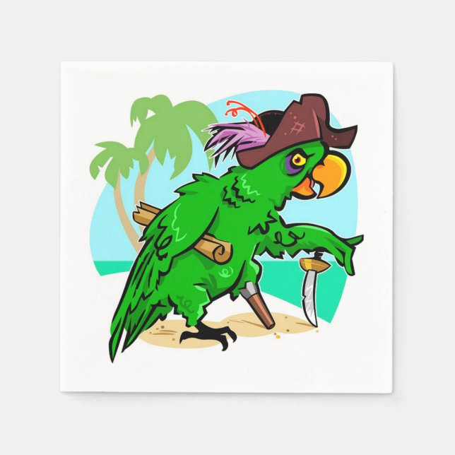 Parrot Pappersservett (Framsidan)