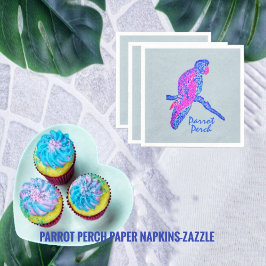 Parrot Perch Pappersservett