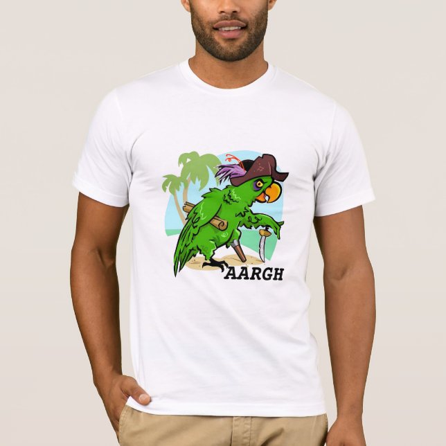 Parrot Pirat T-Shirt (Framsida)