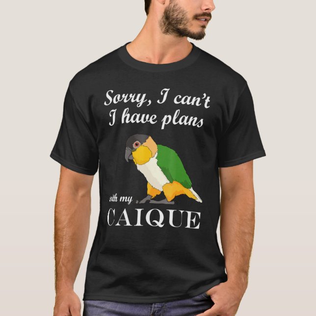 Parrot-planer med min kaik t shirt (Framsida)
