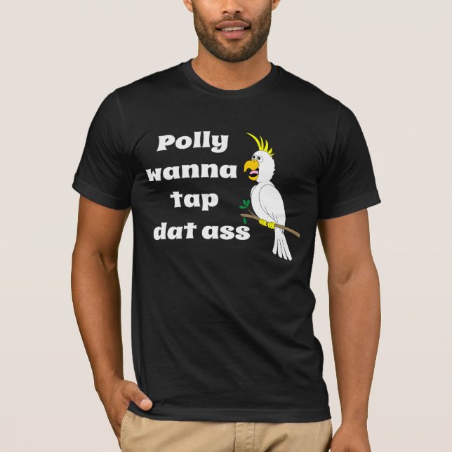 Parrot-Plocka uppåt Tee (Framsida)