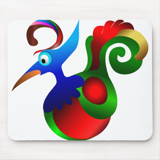 Parrot Plumes Avian Bird Decorative Feather Musmatta (Framsidan)