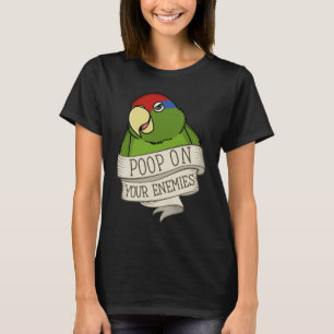 Parrot Poop på dina fiender I Mexikanska Röda på v T Shirt