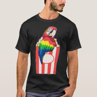 Parrot Popcorn T Shirt