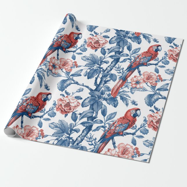 Parrot Presentpapper (Utrullad)