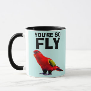 PARROT PUN FUNNY FRIEND COFFEE MUGG