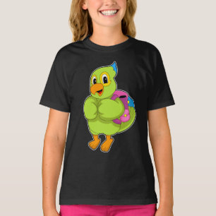 Parrot Pupil Backpack School T Shirt