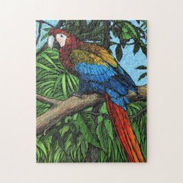 Parrot Puzzle Pussel