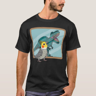 Parrot & Rex Reflection I Cockatiel T Shirt
