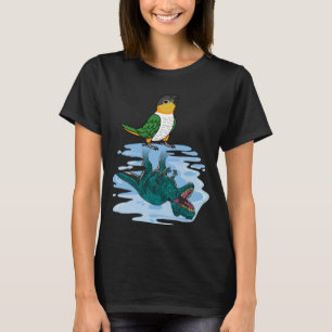Parrot & Rex Refltion I Black med Kaique T Shirt