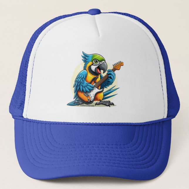 Parrot Rock musik Keps (Framsida)