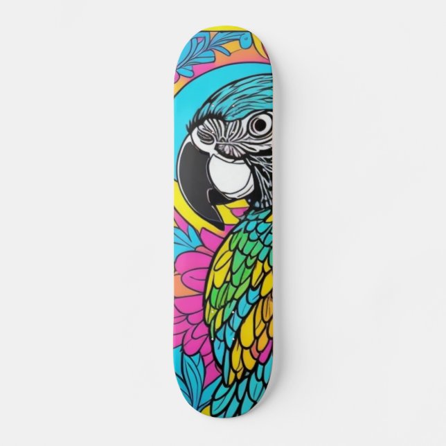 Parrot Skateboard (Framsida)