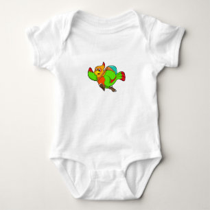 Parrot som Hiker med ryggsäck T Shirt