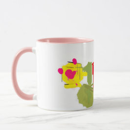 Parrot sommblommor mugg