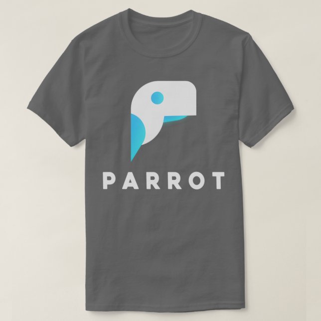 Parrot Söt Bird T Shirt (Design framsida)