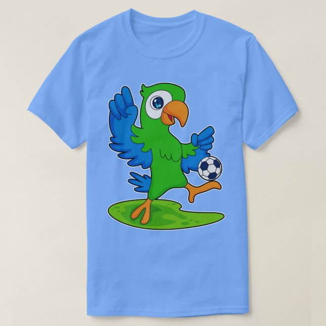 Parrot-spelare T Shirt (Design framsida)