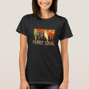 Parrot Squad Vilda djur Bird Sång Parrot T Shirt