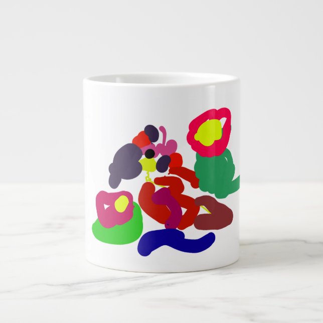 Parrot summer pop jumbo mugg (Framsidan)