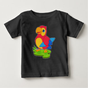 Parrot Surfer Surfboard T Shirt